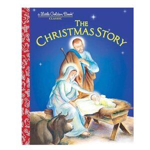 The Christmas Story Hardcover Picture Book by Jane Werner Watson
